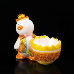 Сувенирная подставка для яйца «Утёнок» в подарок к Пасхе