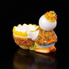 Сувенирная подставка для яйца «Утёнок» в подарок к Пасхе