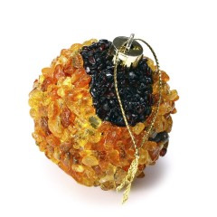 Новогодний шар ручной работы «Волшебный мармелад» для праздничной ёлочки