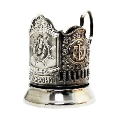 Подарочный подстаканник «Штурвал»