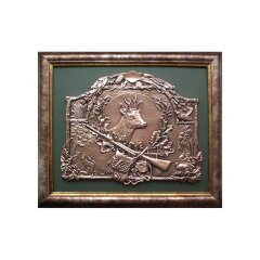 Картина гравюра «Олень»