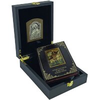 Подарочный набор книги «Сказания о благоверном великом князе Александре Невском» с иконой