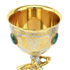 Подарочный кубок для вина «Канефора» в подарок девушке