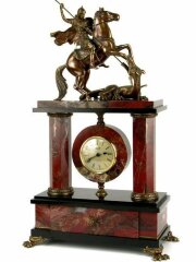 Часы настольные «Георгий Победоносец»