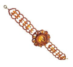 Браслет из янтаря «Солнечная музыка»