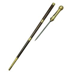 Украшенная трость для ходьбы «Шар» со стилетом