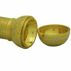 Украшенная трость для ходьбы «Шар» со стилетом