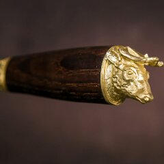 Подарочные шампуры «Дикие звери» с деревянной рукоятью