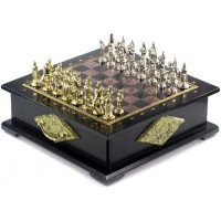 Подарочные шахматы «Русь» из камня