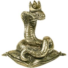 Сувенирная фигурка змея «Принцесса» в подарок к новому 2025 году