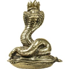 Сувенирная фигурка змея «Принцесса» в подарок к новому 2025 году