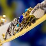 Коллекционная сабля «ИРБИС» украшенная драгоценными камнями является шедевром мастерства златоустовского оружейного искусства