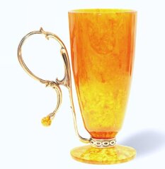 Бокал для пунша из янтаря