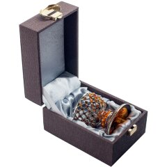 Подставка для яйца из янтаря «Цезарь»