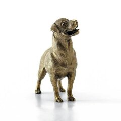 Бронзовая статуэтка собаки «Ротвейлер» в подарок заводчику