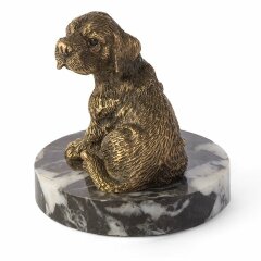 Скульптурная статуэтка «Щенок сеттера»