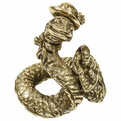 Сувенирная фигурка змея «Мисс Твистер» в подарок к новому году