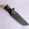 Подарочный нож «Волк» с булатным клинком