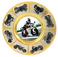 Тарель «Мотоциклы»
