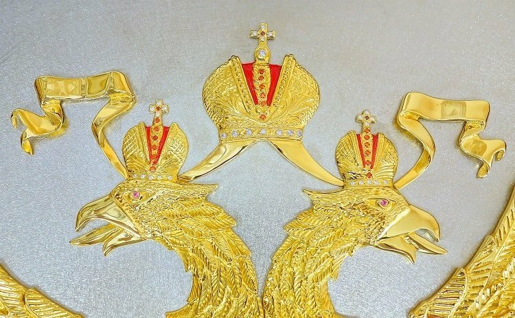 Герб России на стену