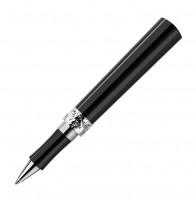 Женская ручка роллер (черная)