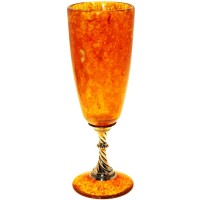 Янтарный бокал для шампанского «Классика»
