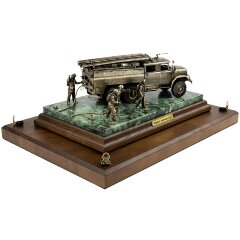 Сувенирная диорама «Первые ликвидаторы»