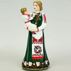 Сувенирная статуэтка «Казачка с ребенком» из искусственного камня