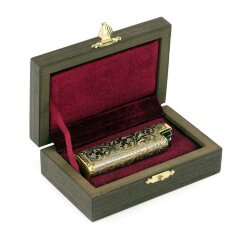 Подарочная зажигалка «Златоуст» в деревянном футляре