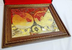 Подарочная картина «Карта мира»