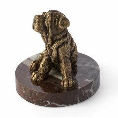 Скульптурная статуэтка «Щенок шарпея»