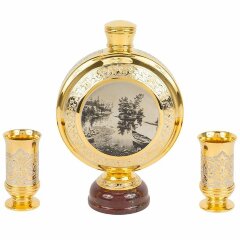 Подарочный набор для водки «Тихие места»