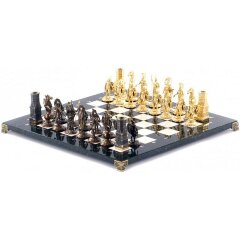 Подарочные шахматы «Спарта» (змеевик)