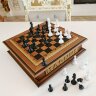 Шахматный деревянный ларец «Имперский» с фигурами
