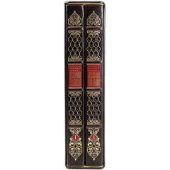 Историческая книга «Бревенчатый Иерусалим» (2 т) в кожаном переплёте