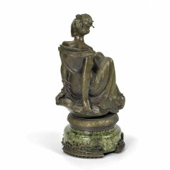 Сувенирная статуэтка «Японская девушка» из бронзы в подарок коллекционеру