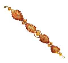 Браслет из янтаря «Янтарная росинка»