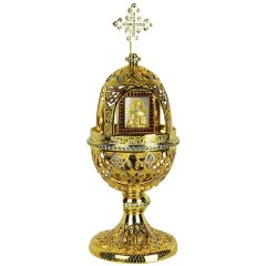 Сувенирное пасхальное яйцо «Святая троица»