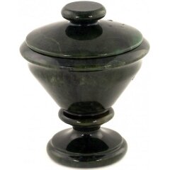 Сахарница из нефрита