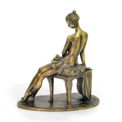 Сувенирная фигурка «Балерина» из бронзы в подарок коллекционеру