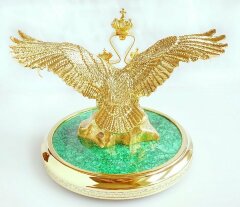Настольный сувенир «Двухглавый орел»