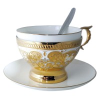 Чайная чашка из фарфора «Орнамент»