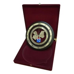 Настенные часы «Карта Ленинградской области»