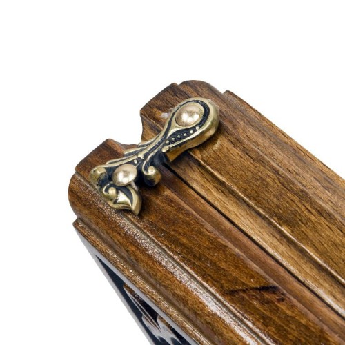 Резные шахматы «Королевские» из ореха 50x50