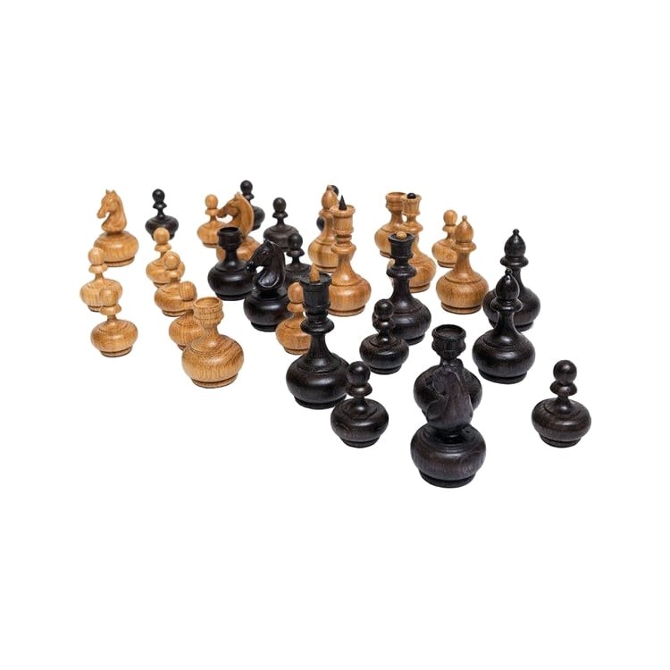 Деревянные шахматные фигуры «FERRUM»