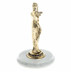 Сувенирная фигурка «Фемида» на камне мрамор в подарок адвокату