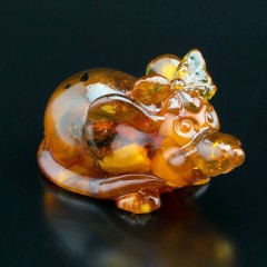 Новогодний сувенир «Мышка с бантиком» в подарок для детей