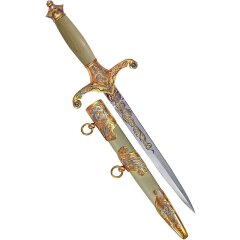 Подарочный кортик «Француженка» с инкрустацией ювелирными камнями