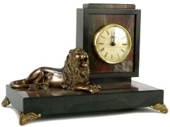 Настольные часы «Лев» (малые) 2