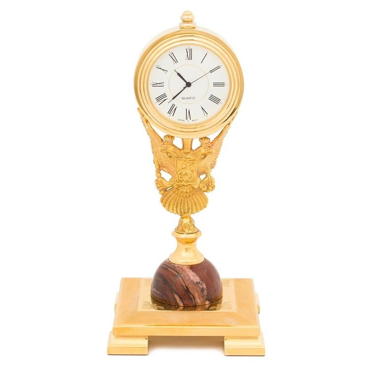 Настольные часы «Двуглавый орёл»